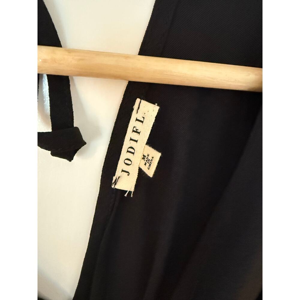 Jodifl Black Kaftan Midi Dress ✨ - Picture 4 of 5
